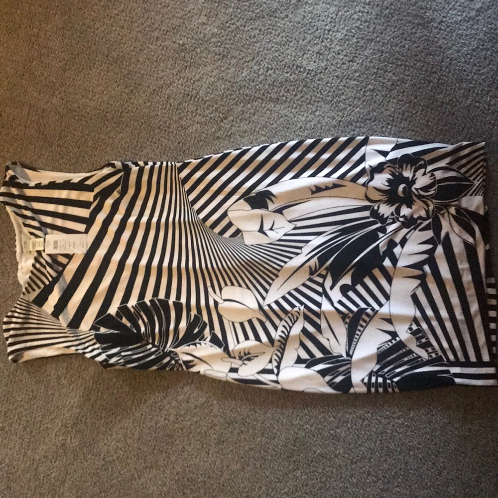 Cache Black/white dress